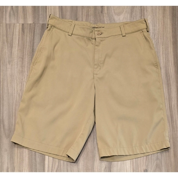 Nike Men's Chino Golf Shorts - Size 32 - Dri-FIT Comfort & Style - Picture 1 of 10